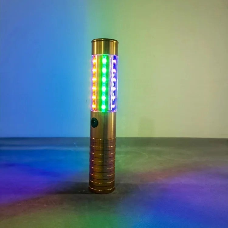 Y&D Rechargeable LED Bottle Sparkler - Handheld Strobe Baton Flashlight Light Stick for Party Bar Club Wine Presenter - Glowing Bottle Service Sparklers - Image 3